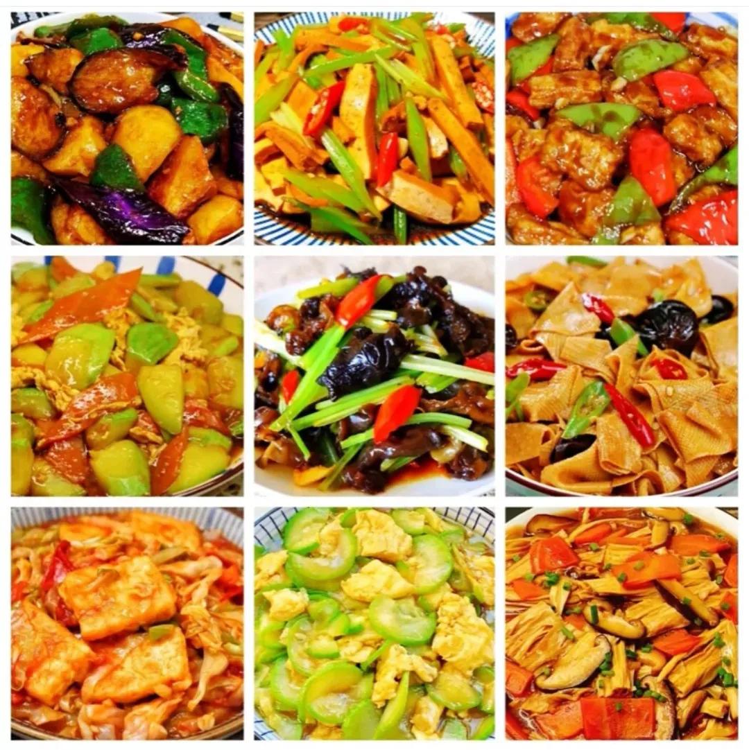 素炒散花菜的家常做法,素炒菜食谱大全及做法