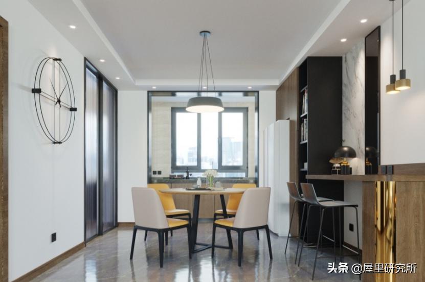 小户型折叠抽拉式餐桌,小户型折叠餐桌效果图大全