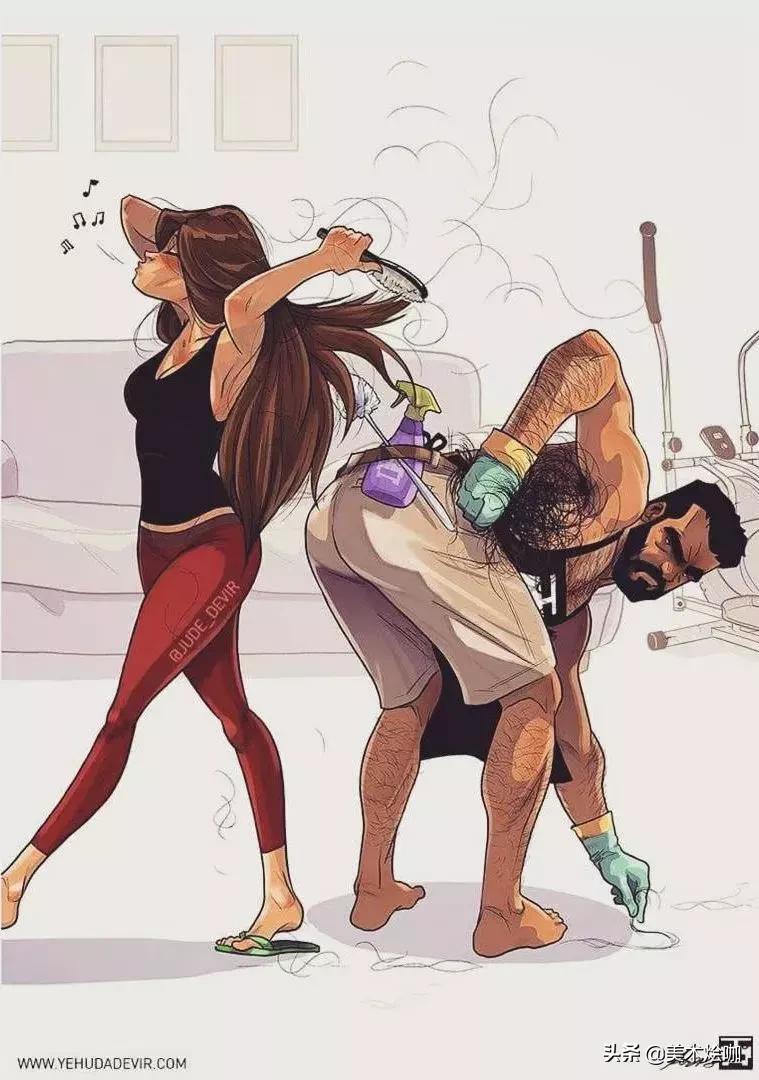 那个宠妻狂魔插画师又来秀恩爱了，这次是关于生孩子的……