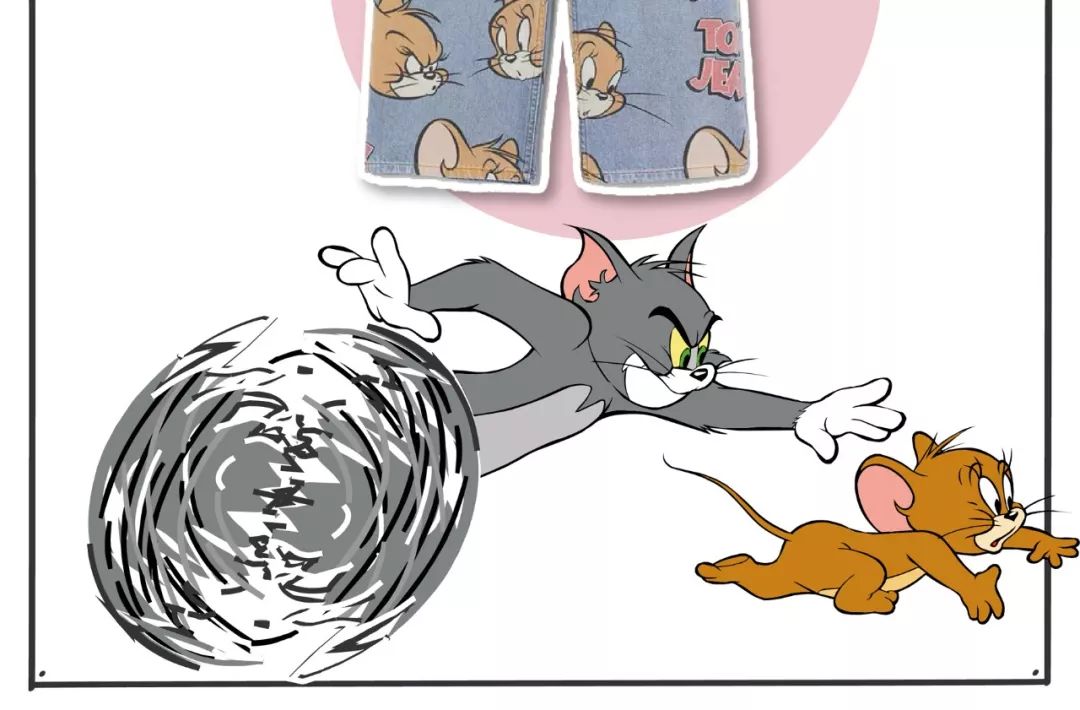 卫衣加绒猫和老鼠联名款 (猫和老鼠匡威联名穿搭)