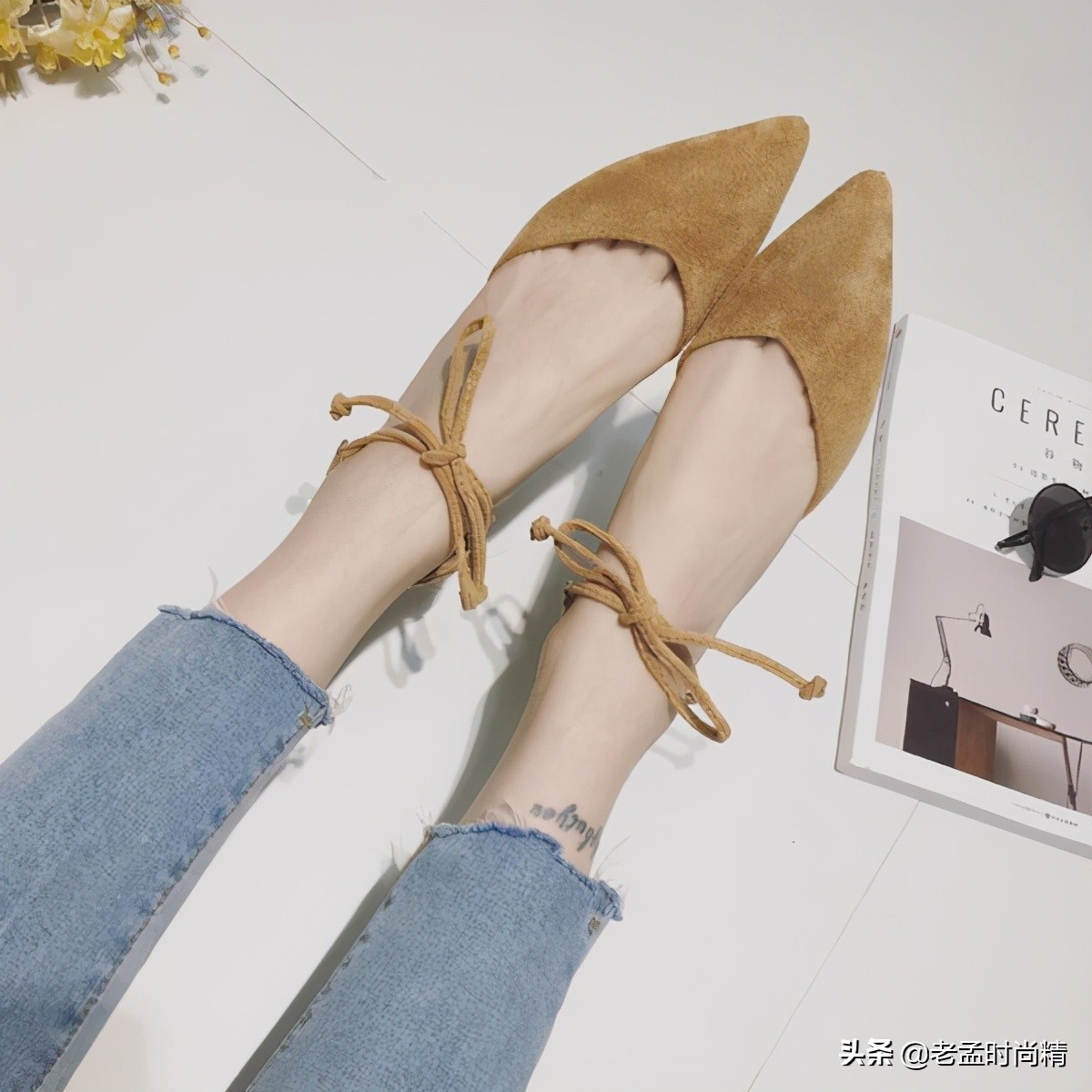 脚大女人显气质的尖头鞋,时尚尖头单鞋尽显优雅女人味