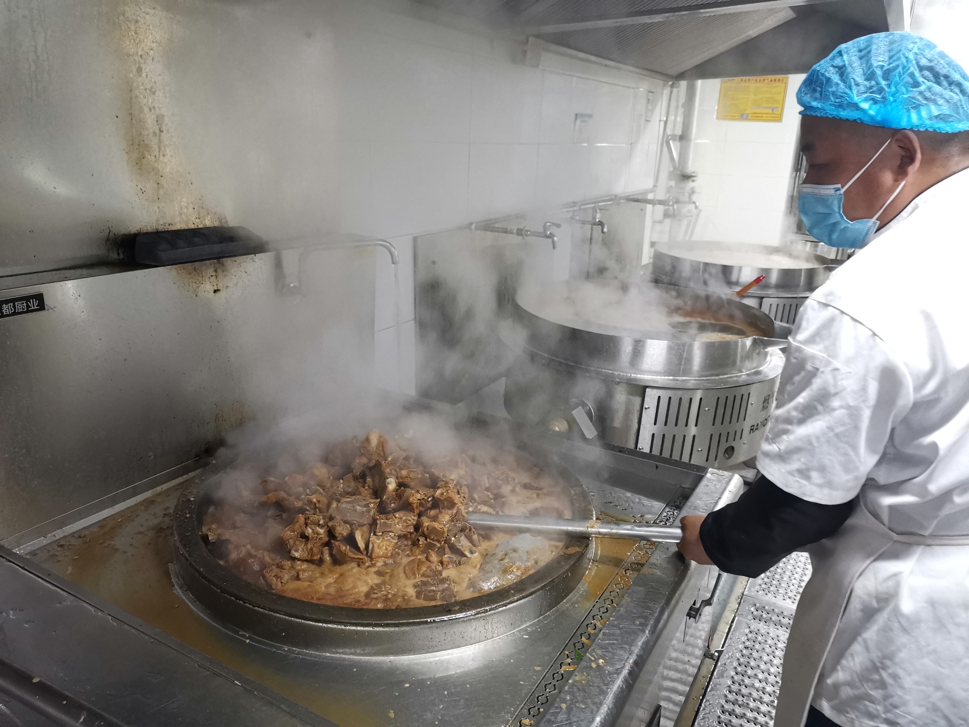 巩义中学饭菜,巩义学校伙食