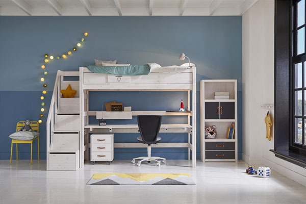 高端儿童双层床最新款式,双层环保儿童床新款