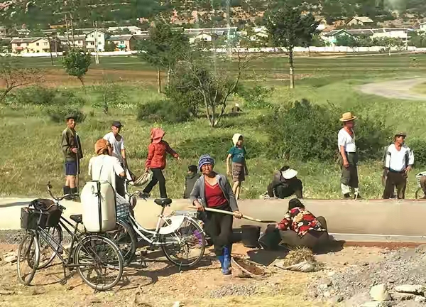 63张照片看朝鲜,朝鲜免费住宅图片