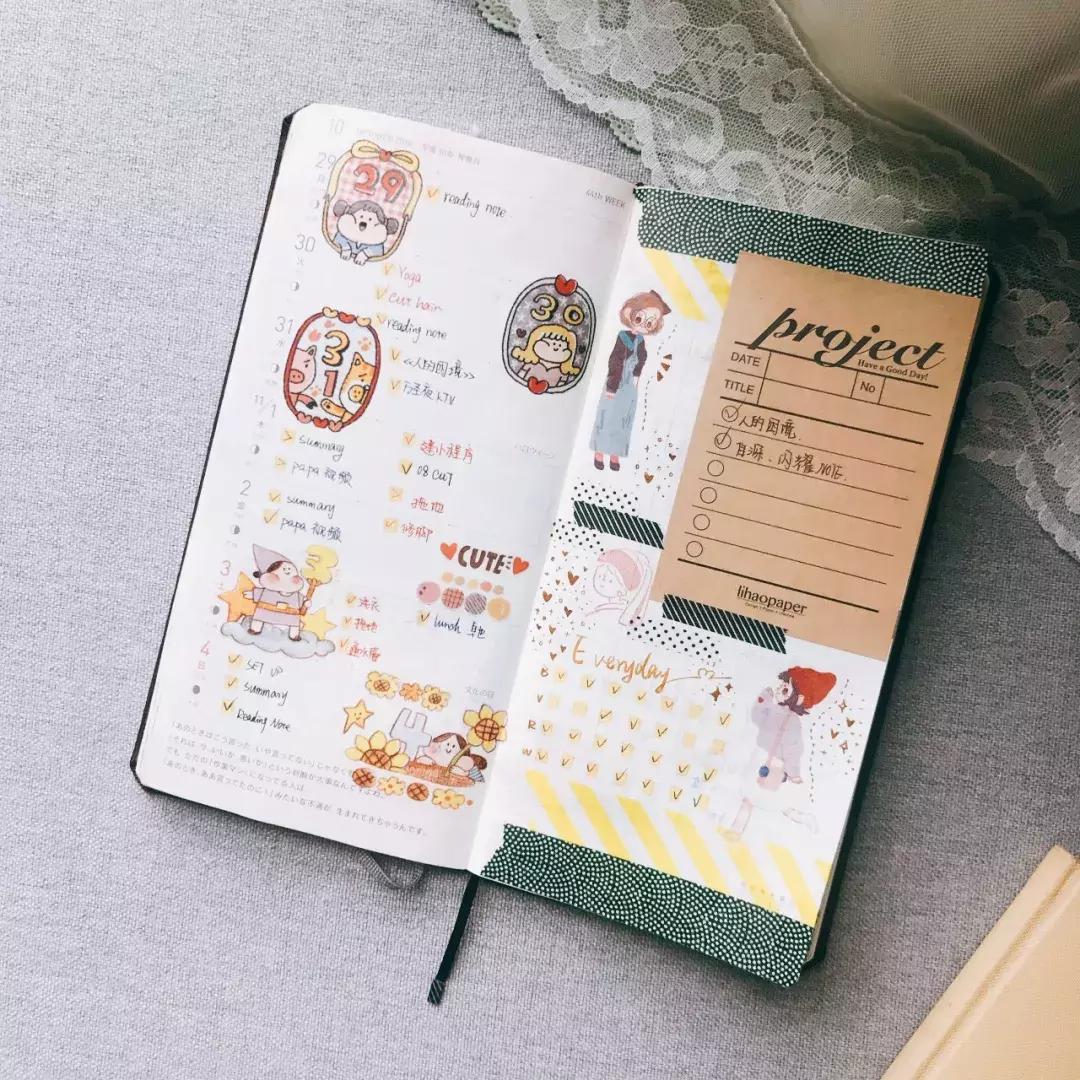 手帐本哪些好看又便宜又少女心,高颜值好物推荐手帐本