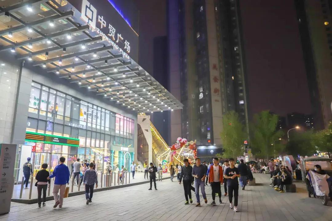 西安最新的街区,西安的国潮风格街区