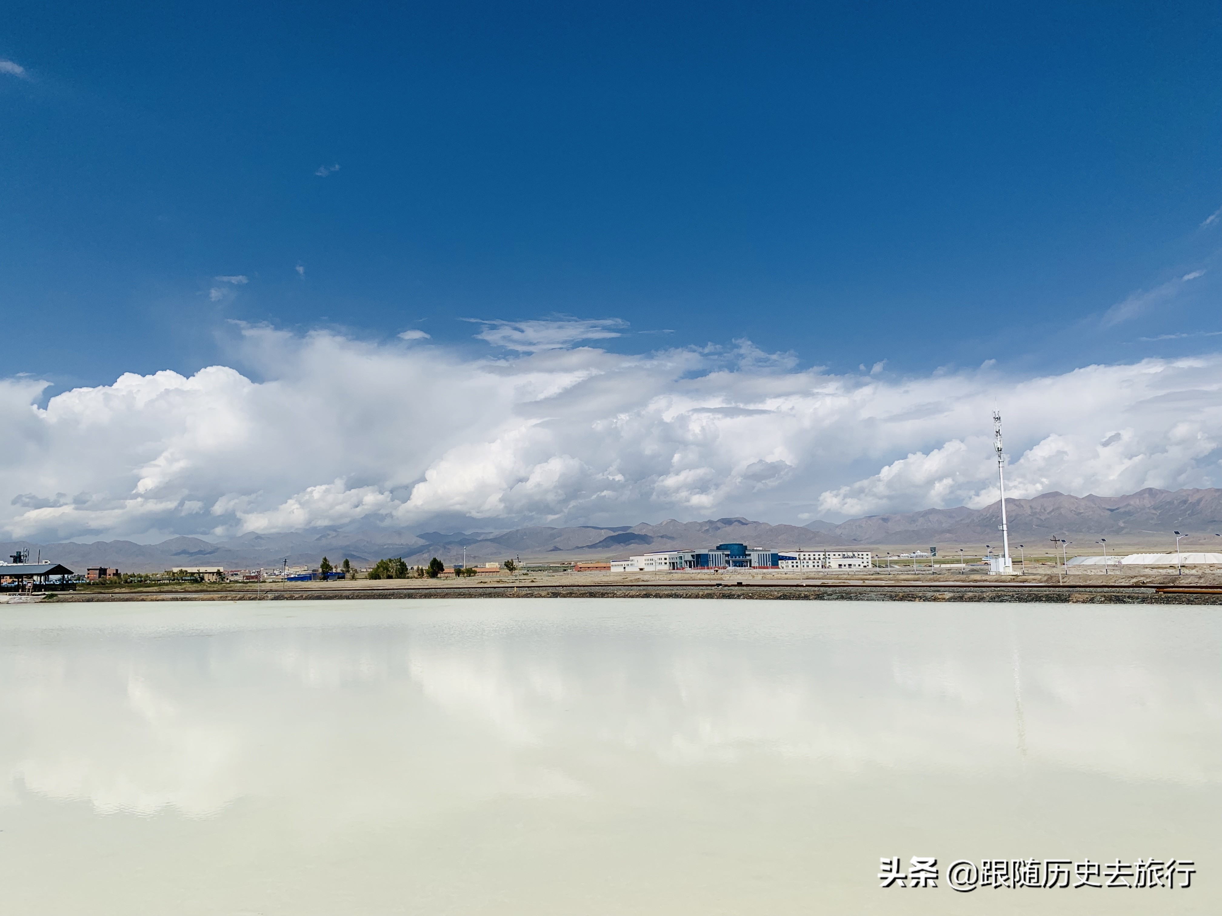 美丽的青海茶卡盐湖我们来了,茶卡盐湖景色好美