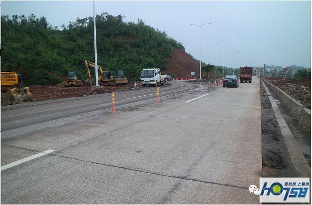 怀集高铁片区3条路建成通车,怀集闸岗路通车