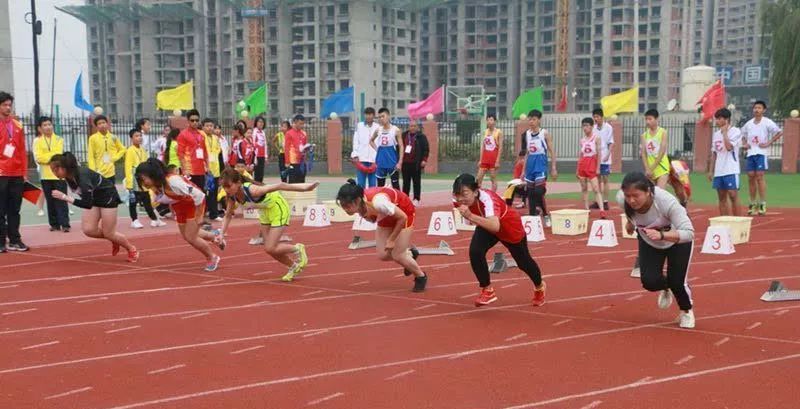 全县中小学生田径运动会隆重召开,西咸新区田径运动会