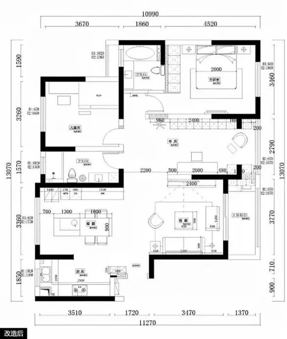 28平怎么装修成两室一厅,50平北欧风装修价格