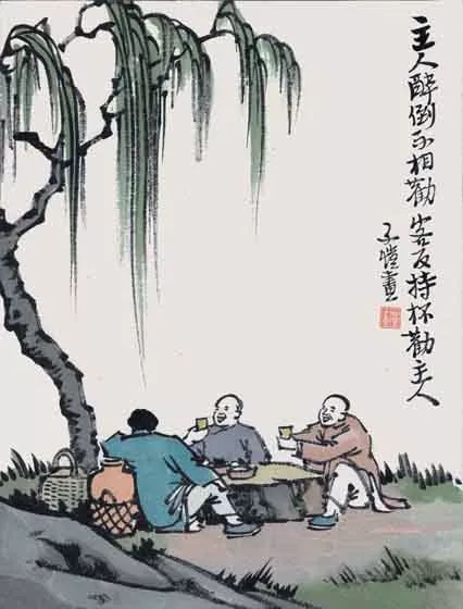 走进丰子恺的漫画世界,丰子恺漫画美学