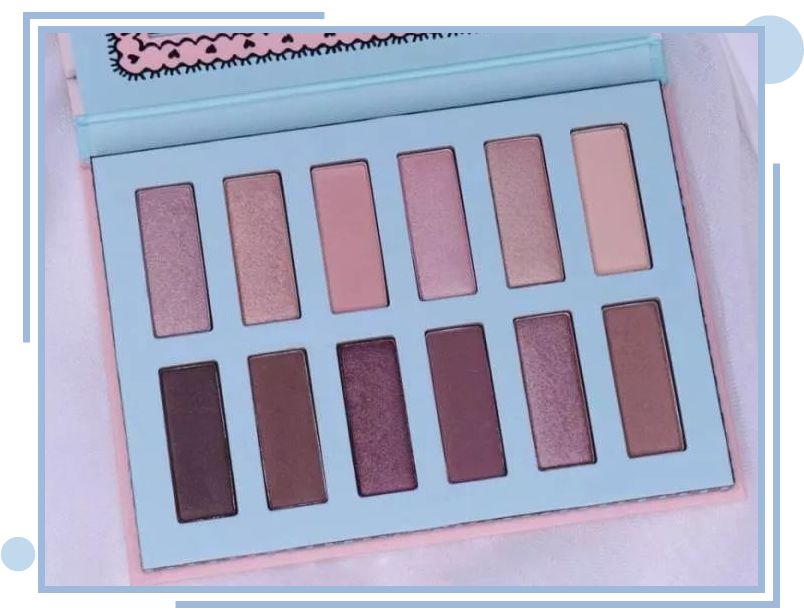 爱丽小屋眼影盘圣诞款2019,爱丽小屋橘色眼影