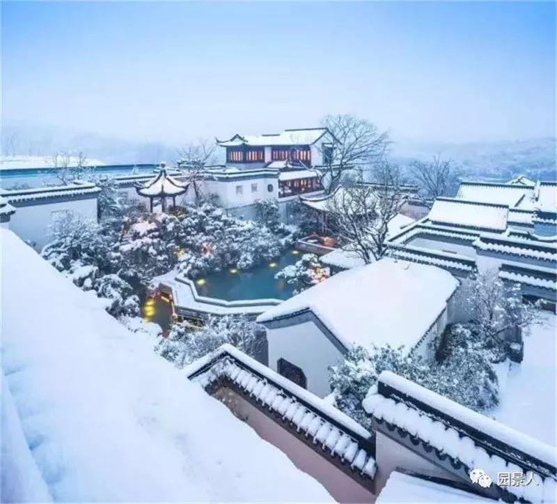 中国古典园林的诗画意境,中式园林画意