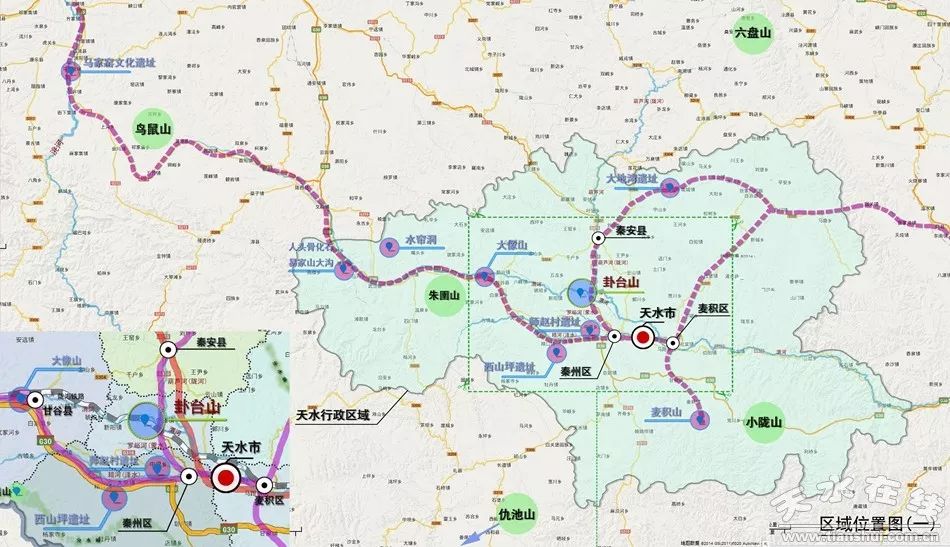 天水市卦台山规划图,天水卦台山八卦图片欣赏