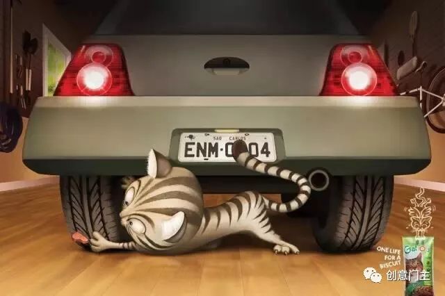 10个经典创意的商业广告,其实就是一次绝佳的广告创意