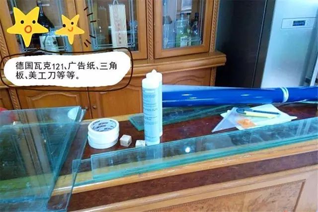 最简单的方法自制鱼缸背景,小型鱼缸制作全过程