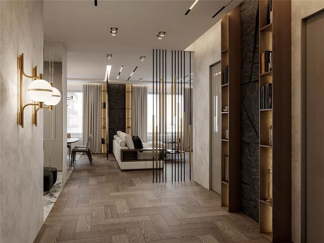 现代简约风在奢华中自由游走，这样的家谁不爱？