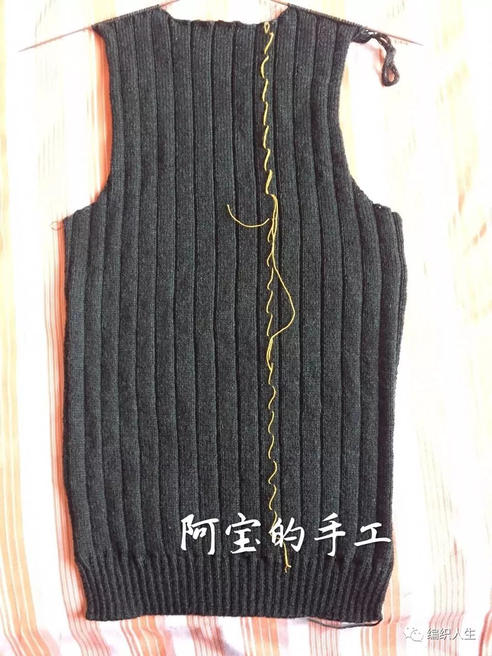 独一无二简单又好看的棒针毛衣,成人毛衣麻花花样