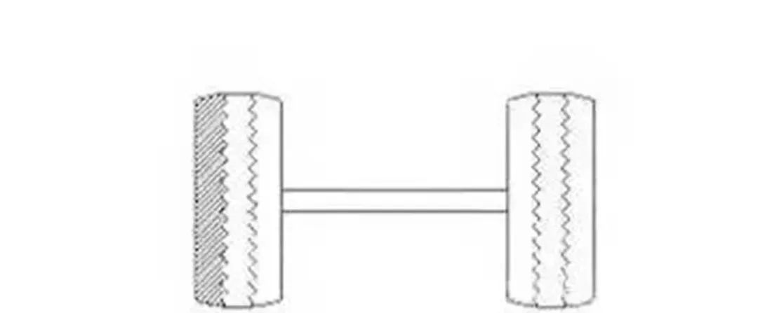 轮胎吃胎调换位置的正确方法,轮胎斜着吃叫什么吃法