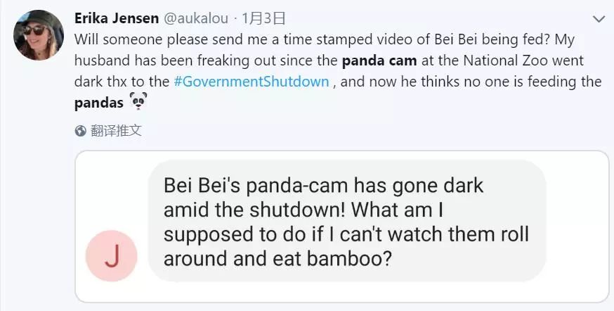 美国政府关门，“直播熊猫”画面被掐！美国网友炸锅：你们把我惹毛了