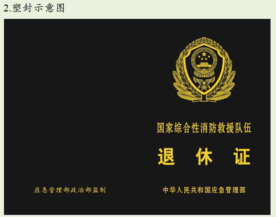 消防救援队伍标识,消防救援队证件