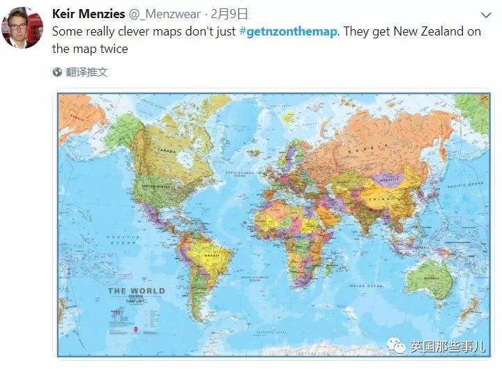 又双叒叕被世界地图漏掉！委屈巴巴的新西兰人民简直心累！
