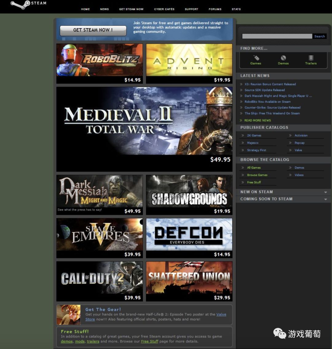 从单一游戏启动器到9000万活跃用户——Steam这15年