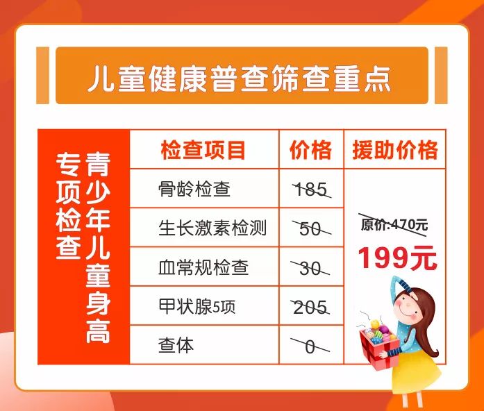 注意！贵阳3-18岁儿童健康普查开始啦，开学季低至99元还有免费会诊！