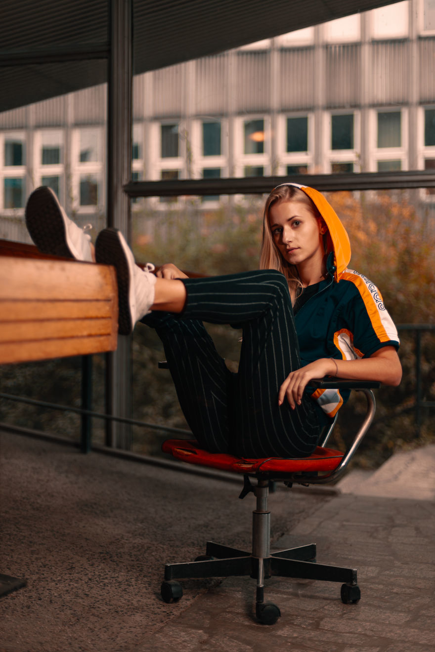 复古破旧风照片,废弃工业风写真