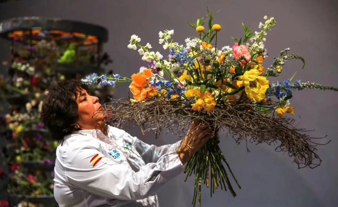 花艺国际比赛视频,2019美国费城花艺世界杯