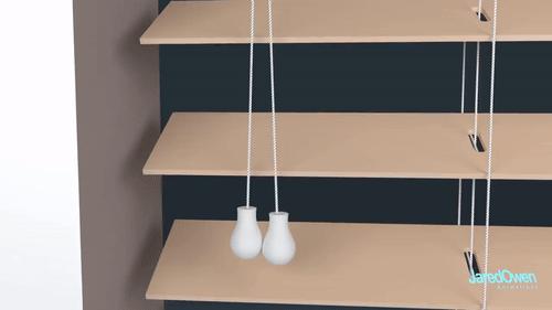 百叶窗老想和你作对,百叶窗让你放不下来怎么回事