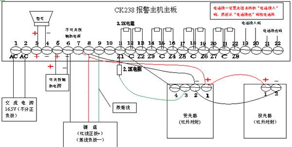 店铺防盗报警工作原理,室内防盗报警按钮接线