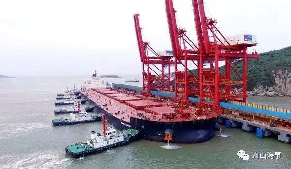 舟山第一大港,看舟山嵊泗列岛