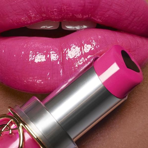 让女生怦然心动的口红,网红少女心爆款口红粉色系正方形