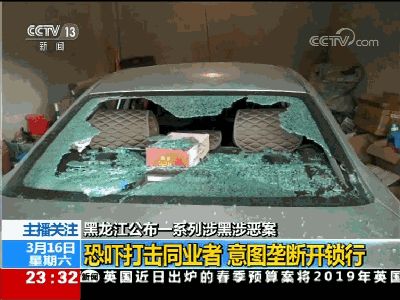 黑龙江涉黑大案纪实,中央新闻黑龙江涉黑涉恶视频