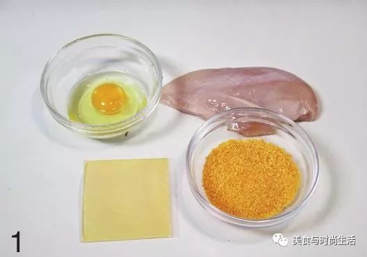 咬一口就有芝士滋出来的爆浆鸡排,炸芝士爆浆鸡排