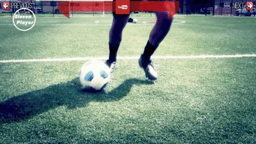 足球带球射门技巧,日本足球青训12种横向带球技巧