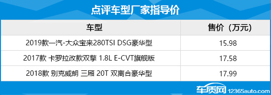 2018年度实用性测试小结:紧凑型轿车篇