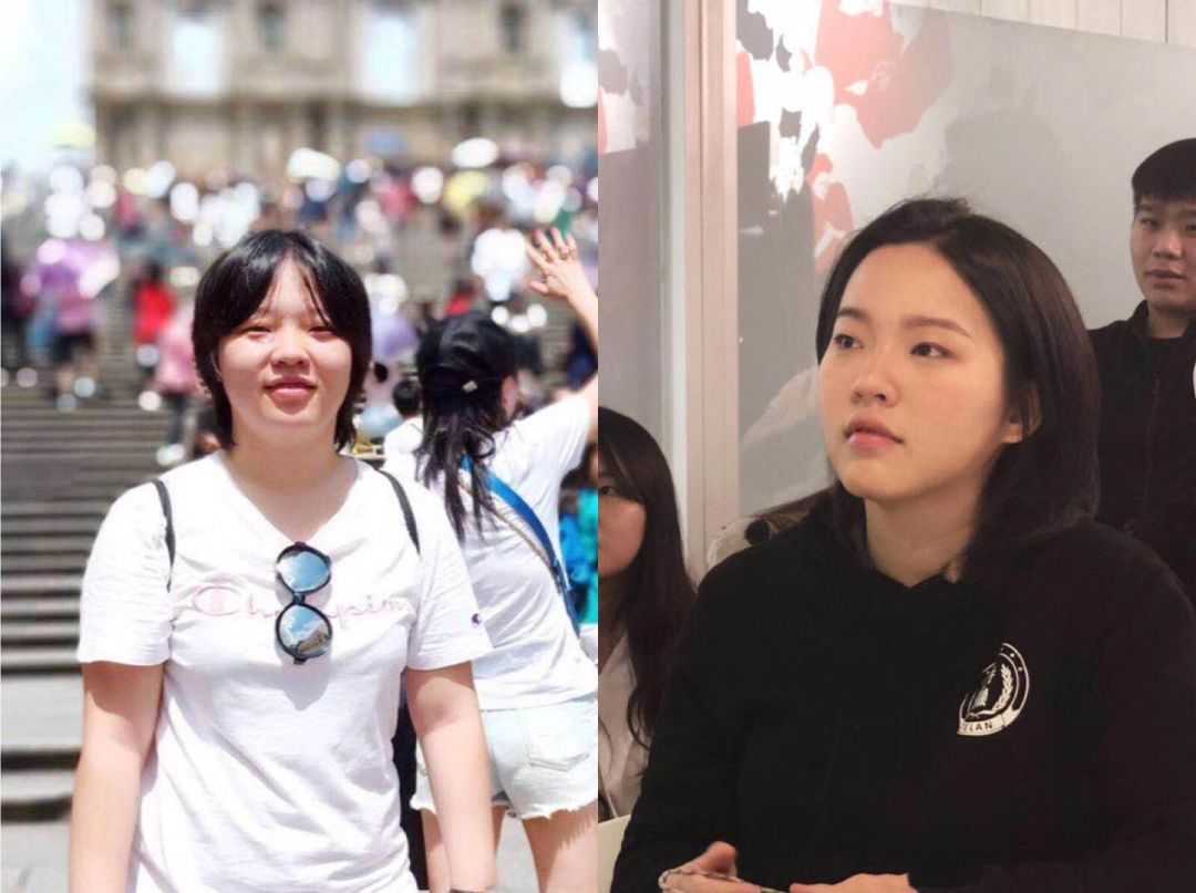 假小子变装惊艳全场的样子,肿眼泡假小子