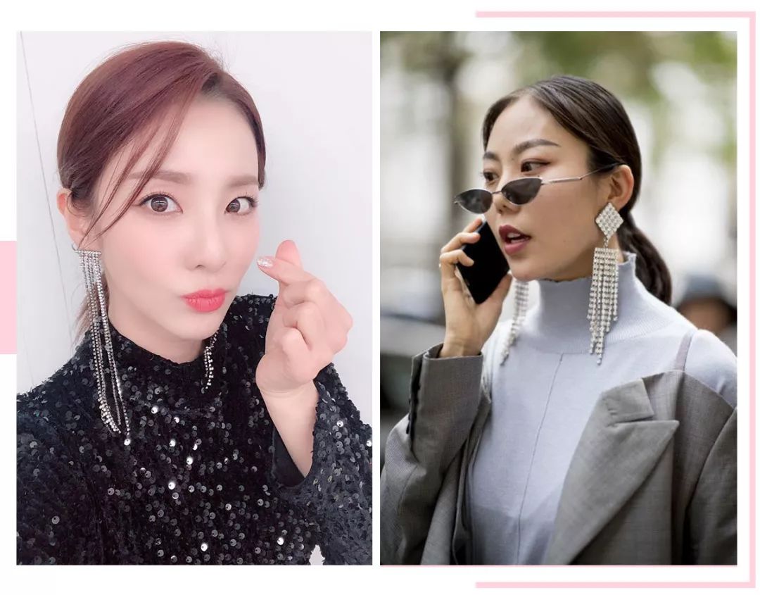 被女明星种草的好看发饰,被明星的几款耳饰种草了