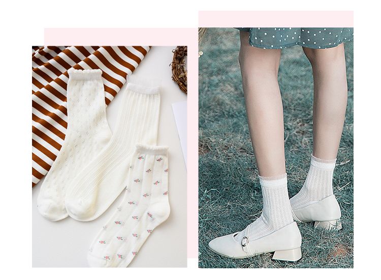 淘宝10块钱三双的过膝袜,淘宝袜子平价不起球