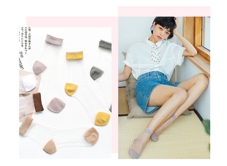 淘宝长款厚袜子推荐,淘宝推荐中长泡泡袜