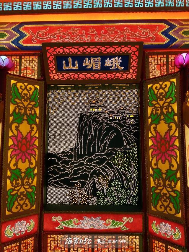 独具匠心！海宁90后小伙针刺千万余针做了一件灯彩