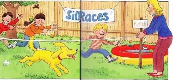 sillyraces英语绘本,sillyraces