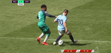 福登德布劳内进球,福登错失德布劳内传球