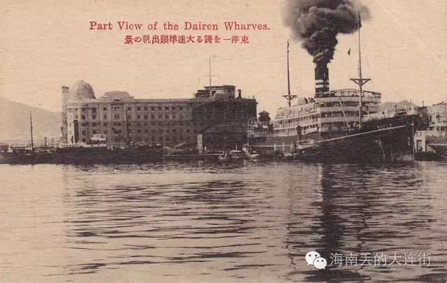 老槐树下的大连湾,老槐树下的大连乡愁