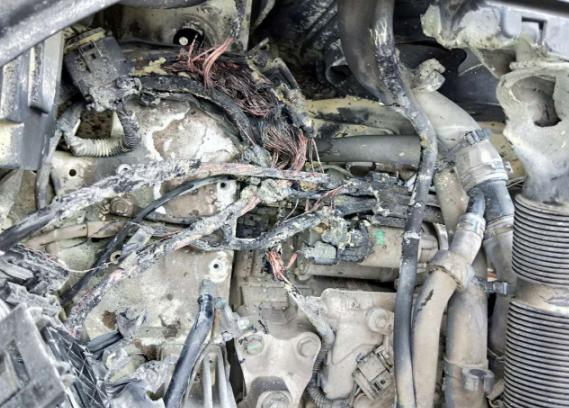 车子突然显示电池故障然后着火,汽车电瓶漏液导致自燃