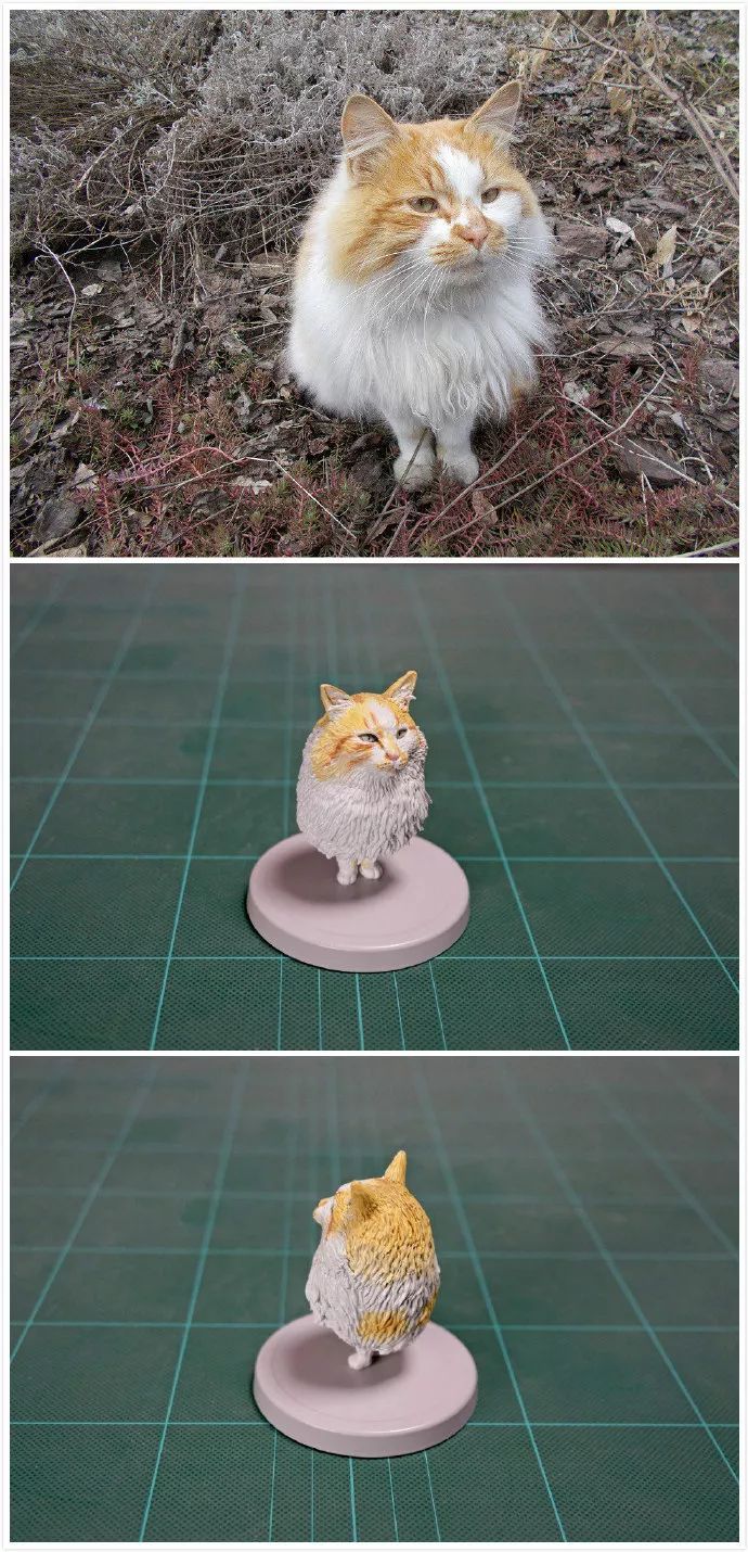 日本“手工鬼才”捏的小动物模型，比表情包还沙雕