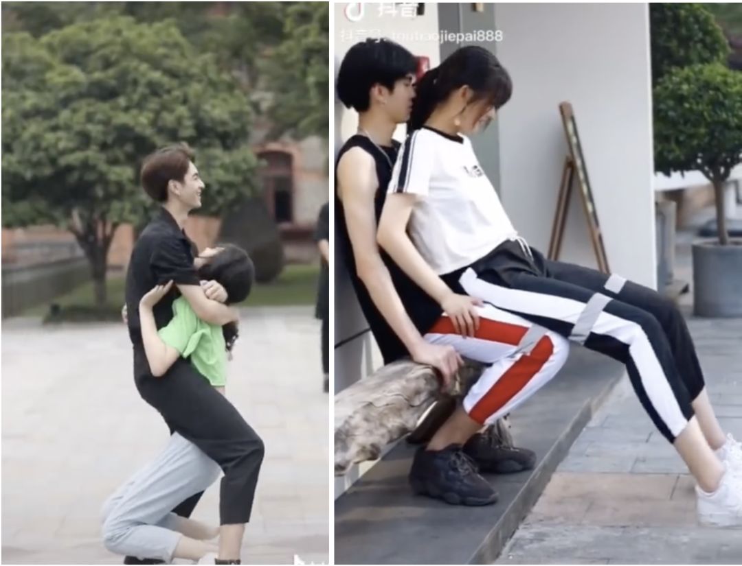 街拍搞笑迷惑行为,揭秘女生拍照的迷惑行为