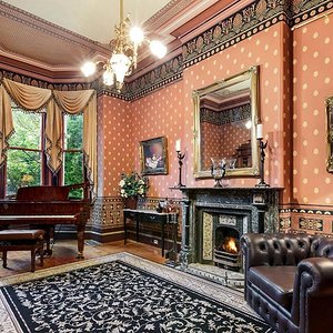 三浦友和豪宅的室内景